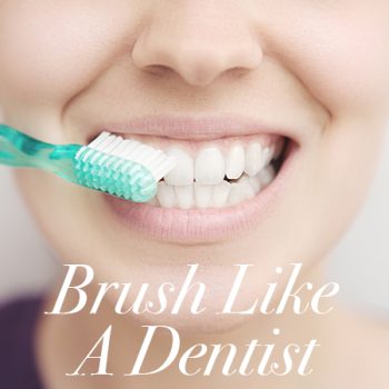 Waukee dentist, Dr. Louscher at Lush Family Dental, shares how to clean teeth like a dentist for better oral health!