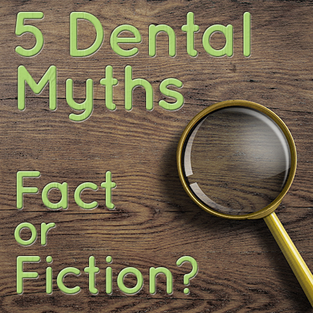 Waukee dentists, Drs. Michael & Blake Louscher at Lush Family Dental, discuss 5 common dental myths and the truth (or fiction) behind them.