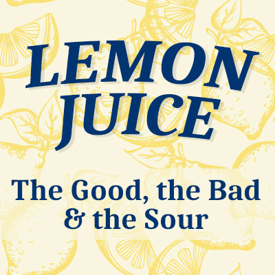 Waukee dentists, Drs. Michael, Blake, & Kate Louscher at Lush Family Dental explain how lemon juice is both acidic and alkaline and what that means for your teeth.